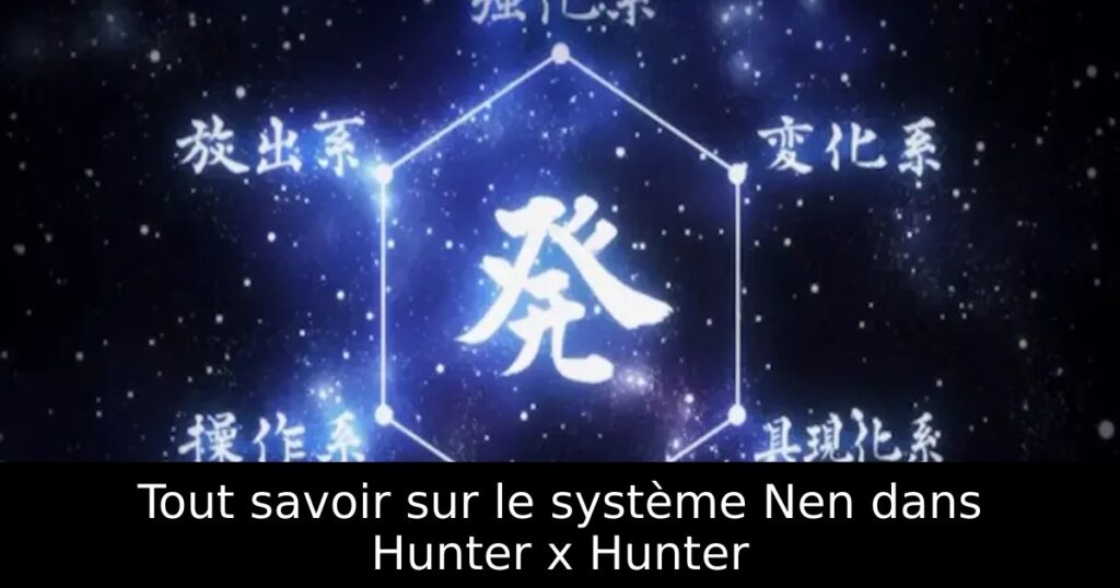 Tout savoir sur le système Nen dans Hunter x Hunter