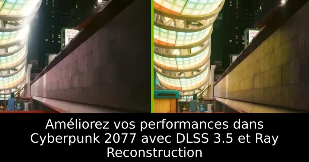 Améliorez vos performances dans Cyberpunk 2077 avec DLSS 3.5 et Ray Reconstruction