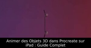 Animer des Objets 3D dans Procreate sur iPad : Guide Complet