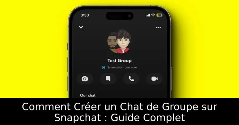 Comment Créer un Chat de Groupe sur Snapchat : Guide Complet