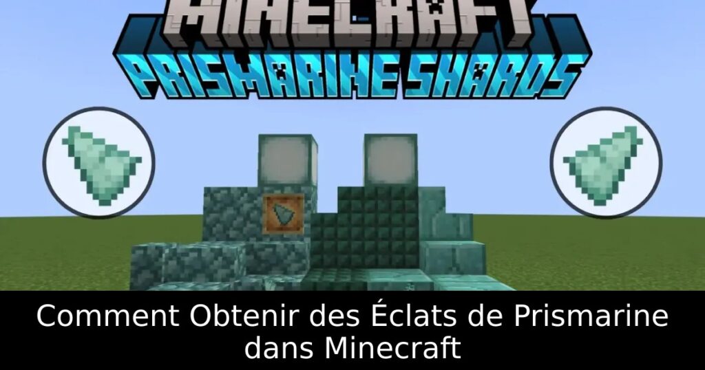 Comment Obtenir des Éclats de Prismarine dans Minecraft