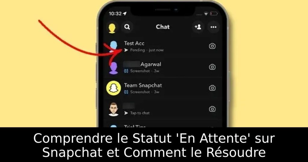 Comprendre le Statut &lsquo;En Attente&rsquo; sur Snapchat et Comment le Résoudre
