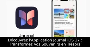 Découvrez l&rsquo;Application Journal iOS 17 : Transformez Vos Souvenirs en Trésors