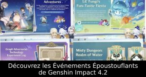 Découvrez les Événements Époustouflants de Genshin Impact 4.2