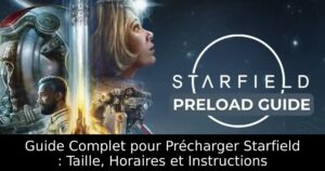 Guide Complet pour Précharger Starfield : Taille, Horaires et Instructions
