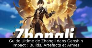 Guide Ultime de Zhongli dans Genshin Impact : Builds, Artefacts et Armes
