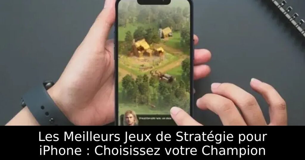 Les Meilleurs Jeux de Stratégie pour iPhone : Choisissez votre Champion