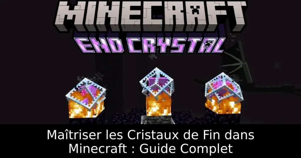 Maîtriser les Cristaux de Fin dans Minecraft : Guide Complet