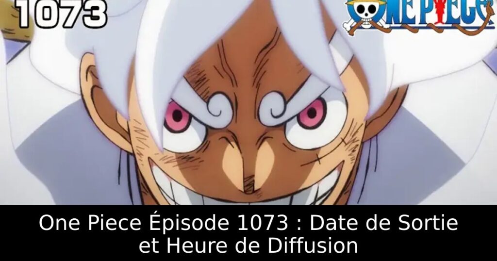 One Piece Épisode 1073 : Date de Sortie et Heure de Diffusion