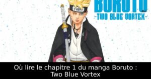 Où lire le chapitre 1 du manga Boruto : Two Blue Vortex