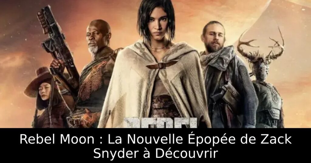 Rebel Moon : La Nouvelle Épopée de Zack Snyder à Découvrir