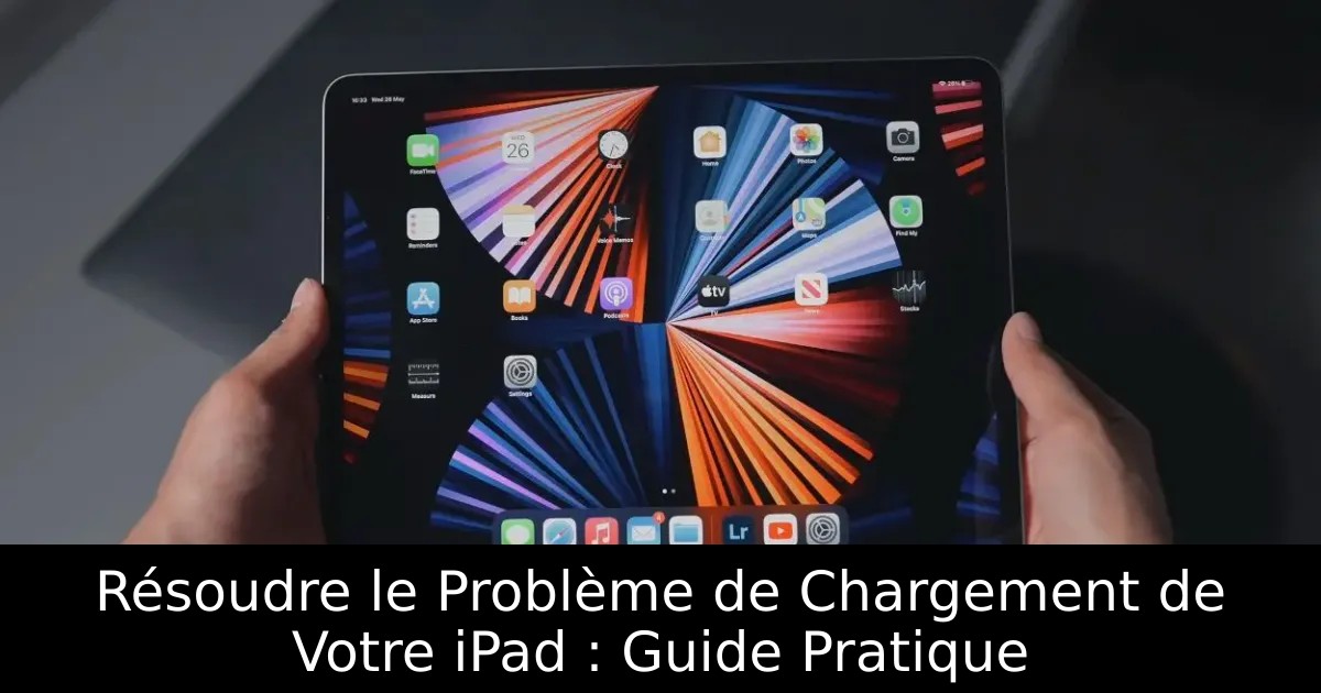 Résoudre le Problème de Chargement de Votre iPad : Guide Pratique
