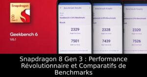 Snapdragon 8 Gen 3 : Performance Révolutionnaire et Comparatifs de Benchmarks