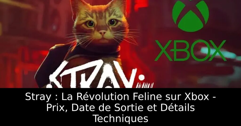 Stray : La Révolution Feline sur Xbox – Prix, Date de Sortie et Détails Techniques