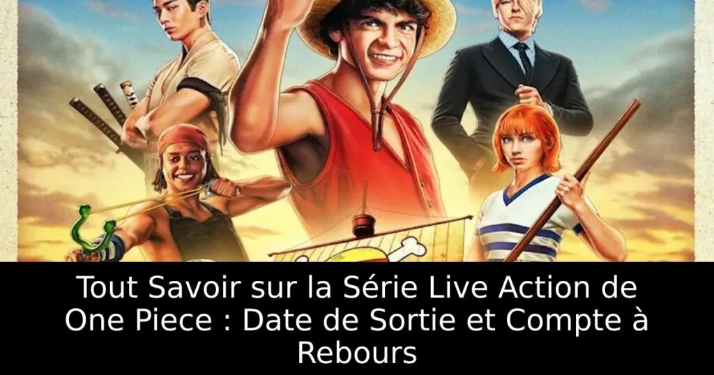 Tout Savoir sur la Série Live Action de One Piece : Date de Sortie et Compte à Rebours
