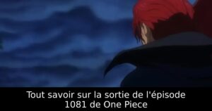 Tout savoir sur la sortie de l&rsquo;épisode 1081 de One Piece