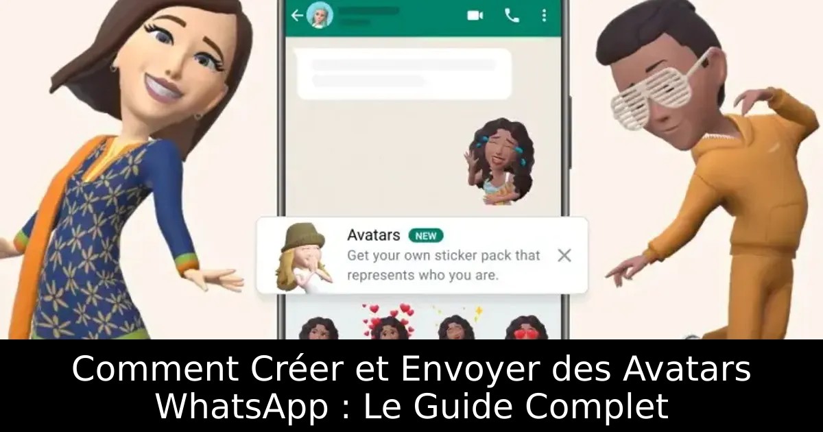 Comment Créer et Envoyer des Avatars WhatsApp : Le Guide Complet