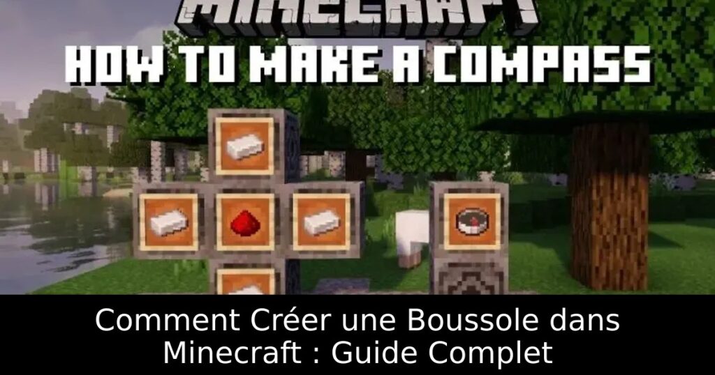 Comment Créer une Boussole dans Minecraft : Guide Complet