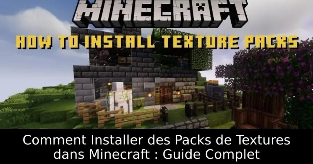 Comment Installer des Packs de Textures dans Minecraft : Guide Complet