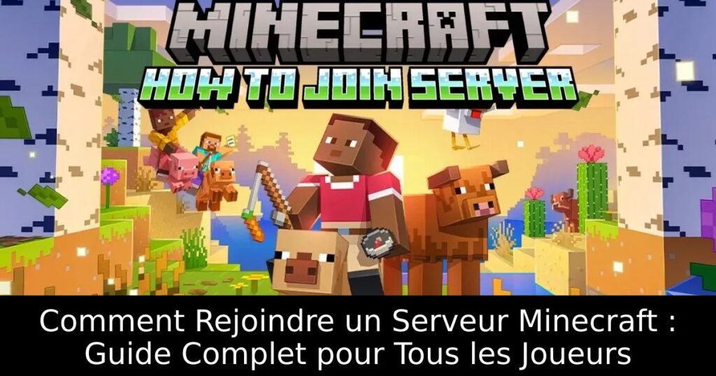 Comment Rejoindre un Serveur Minecraft : Guide Complet pour Tous les Joueurs
