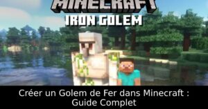 Créer un Golem de Fer dans Minecraft : Guide Complet