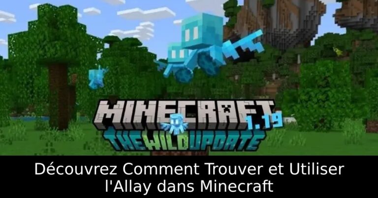 Découvrez Comment Trouver et Utiliser l&rsquo;Allay dans Minecraft