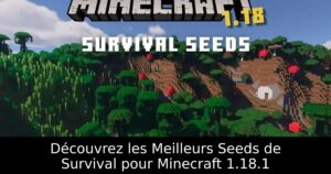 Découvrez les Meilleurs Seeds de Survival pour Minecraft 1.18.1