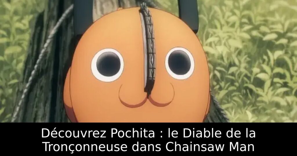 Découvrez Pochita : le Diable de la Tronçonneuse dans Chainsaw Man