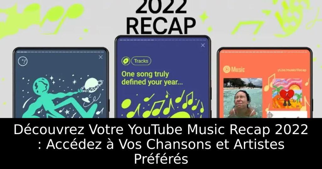 Découvrez Votre YouTube Music Recap 2022 : Accédez à Vos Chansons et Artistes Préférés