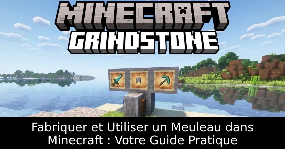 Fabriquer et Utiliser un Meuleau dans Minecraft : Votre Guide Pratique