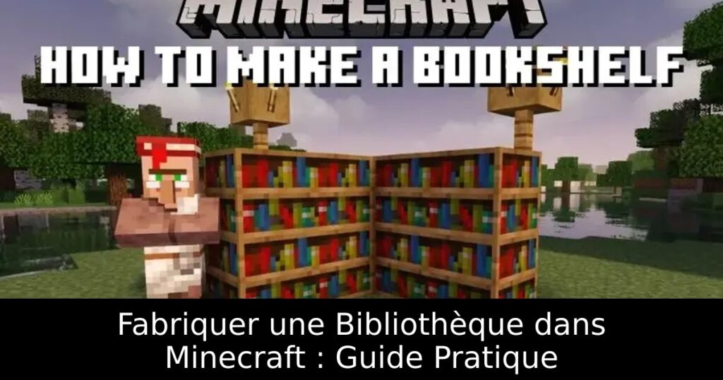 Fabriquer une Bibliothèque dans Minecraft : Guide Pratique