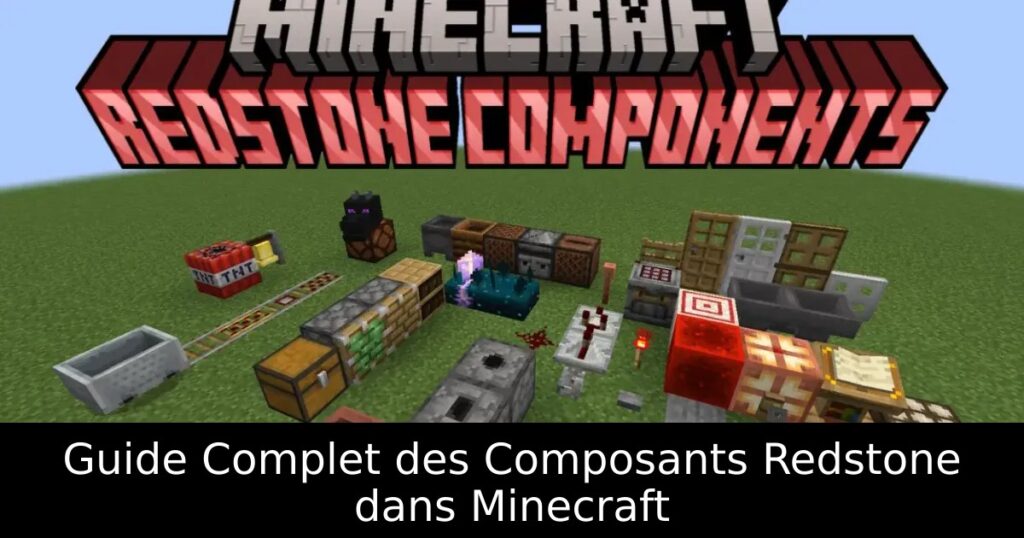 Guide Complet des Composants Redstone dans Minecraft