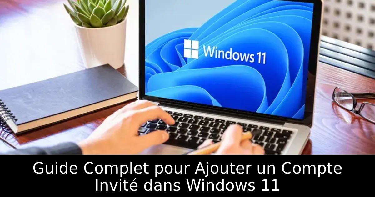Guide Complet pour Ajouter un Compte Invité dans Windows 11