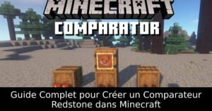 Guide Complet pour Créer un Comparateur Redstone dans Minecraft
