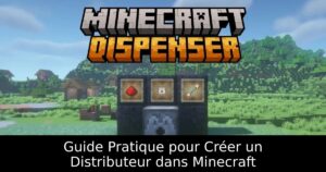 Guide Pratique pour Créer un Distributeur dans Minecraft