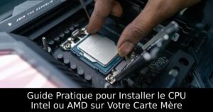 Guide Pratique pour Installer le CPU Intel ou AMD sur Votre Carte Mère