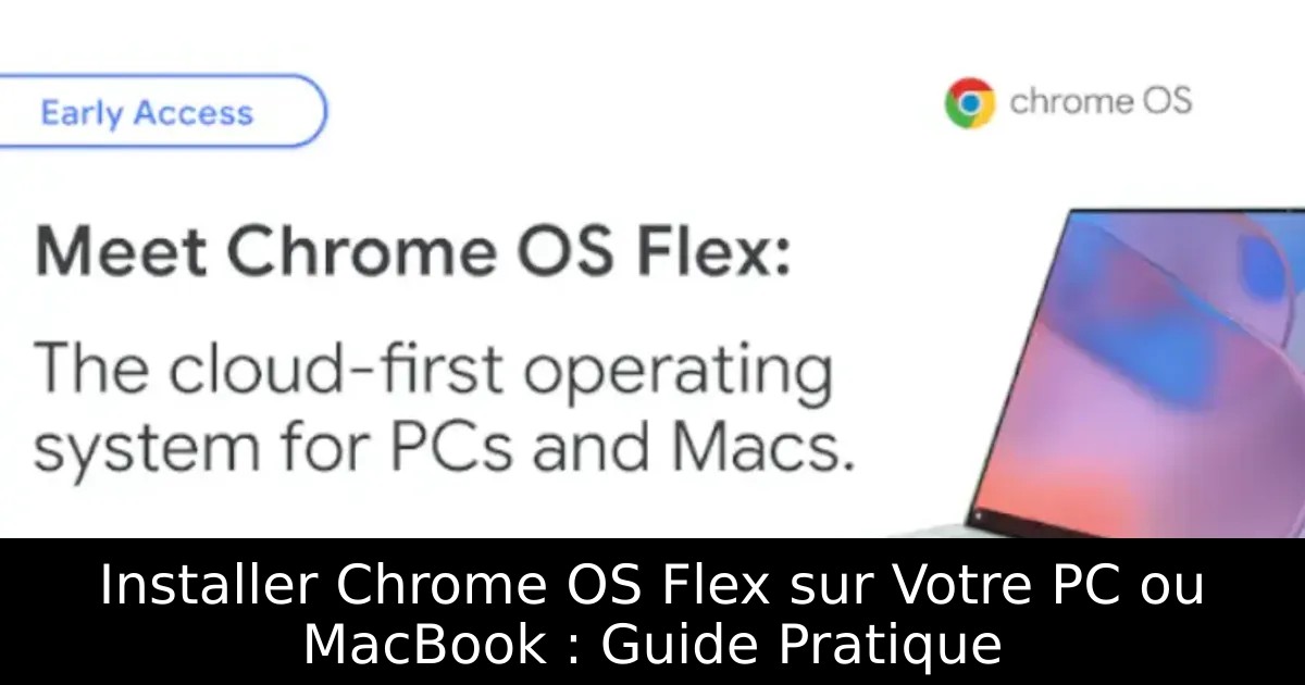 Installer Chrome OS Flex sur Votre PC ou MacBook : Guide Pratique