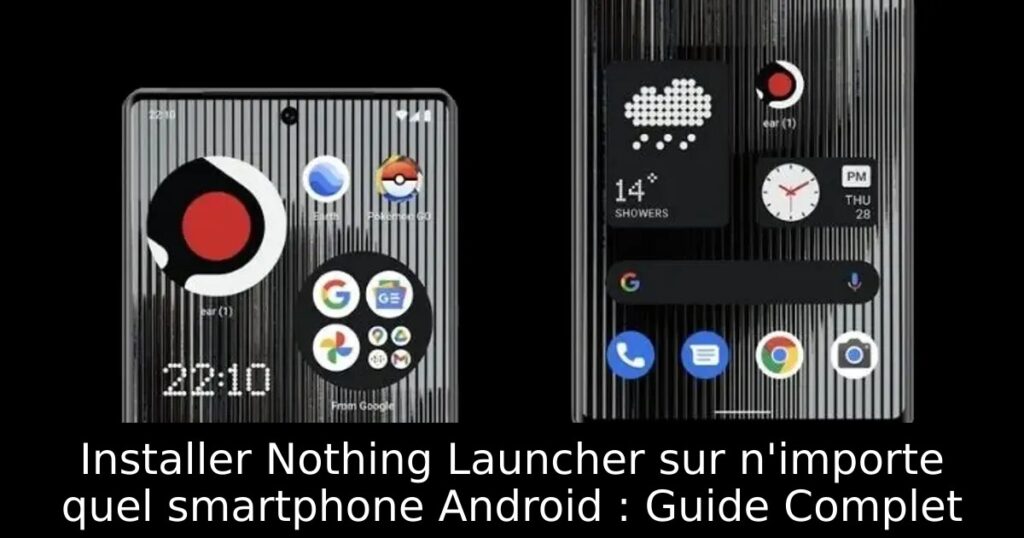 Installer Nothing Launcher sur n&rsquo;importe quel smartphone Android : Guide Complet