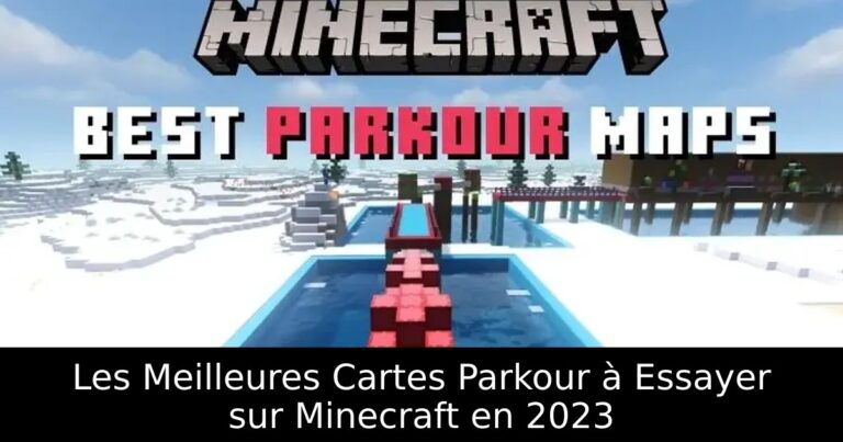 Les Meilleures Cartes Parkour à Essayer sur Minecraft en 2023