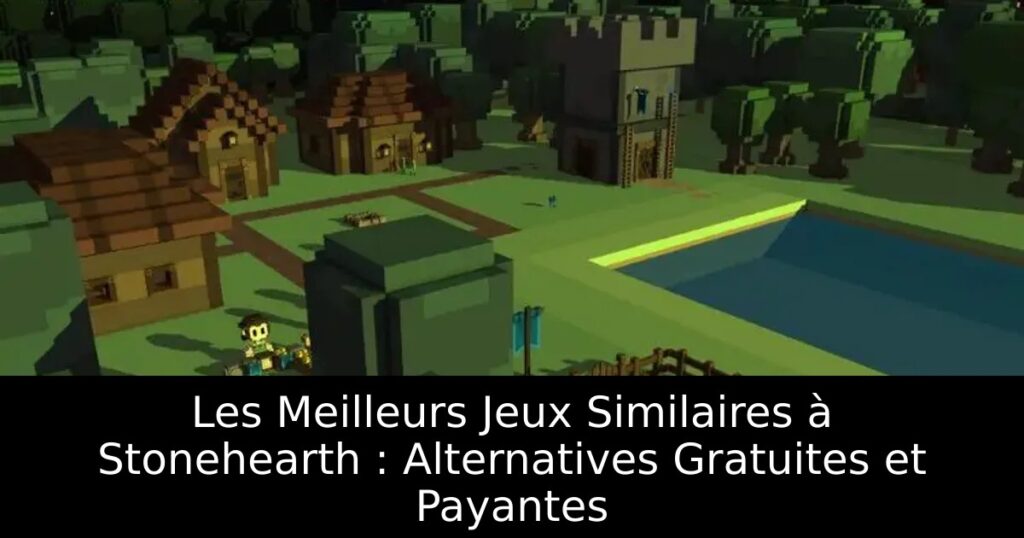 Les Meilleurs Jeux Similaires à Stonehearth : Alternatives Gratuites et Payantes