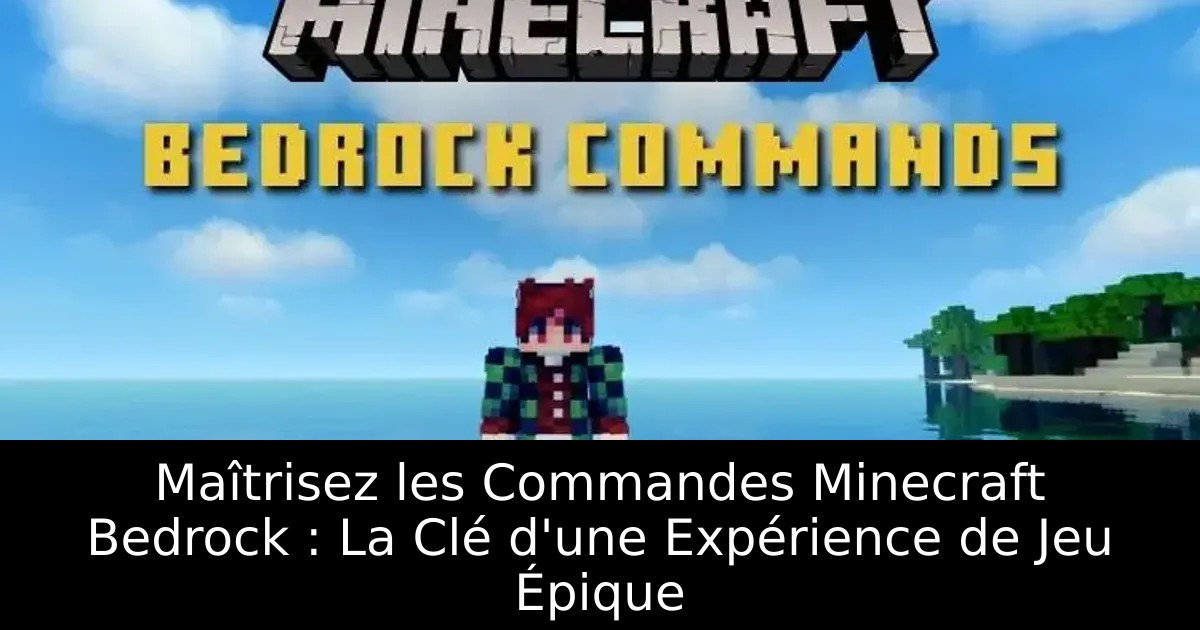 Maîtrisez les Commandes Minecraft Bedrock : La Clé d&rsquo;une Expérience de Jeu Épique