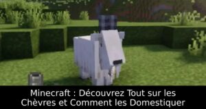 Minecraft : Découvrez Tout sur les Chèvres et Comment les Domestiquer