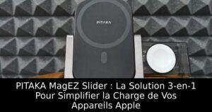 PITAKA MagEZ Slider : La Solution 3-en-1 Pour Simplifier la Charge de Vos Appareils Apple