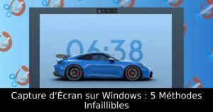 Capture d&rsquo;Écran sur Windows : 5 Méthodes Infaillibles
