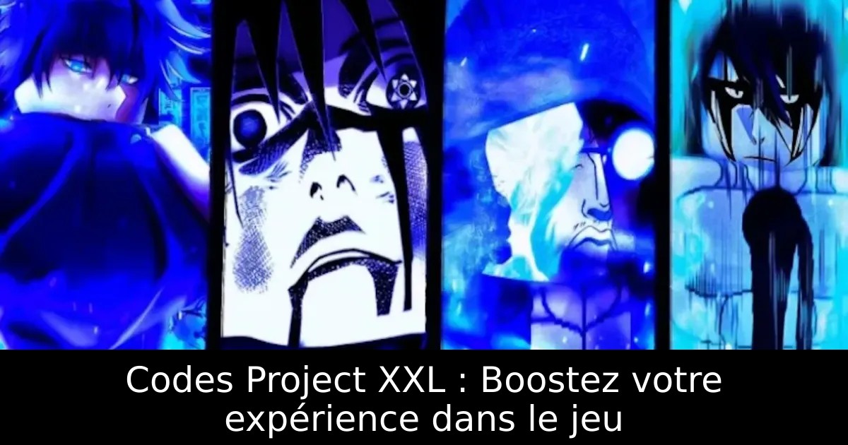 Codes Project XXL : Boostez votre expérience dans le jeu