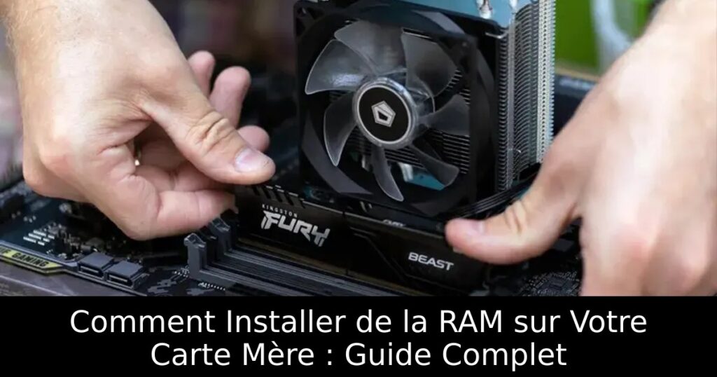 Comment Installer de la RAM sur Votre Carte Mère : Guide Complet
