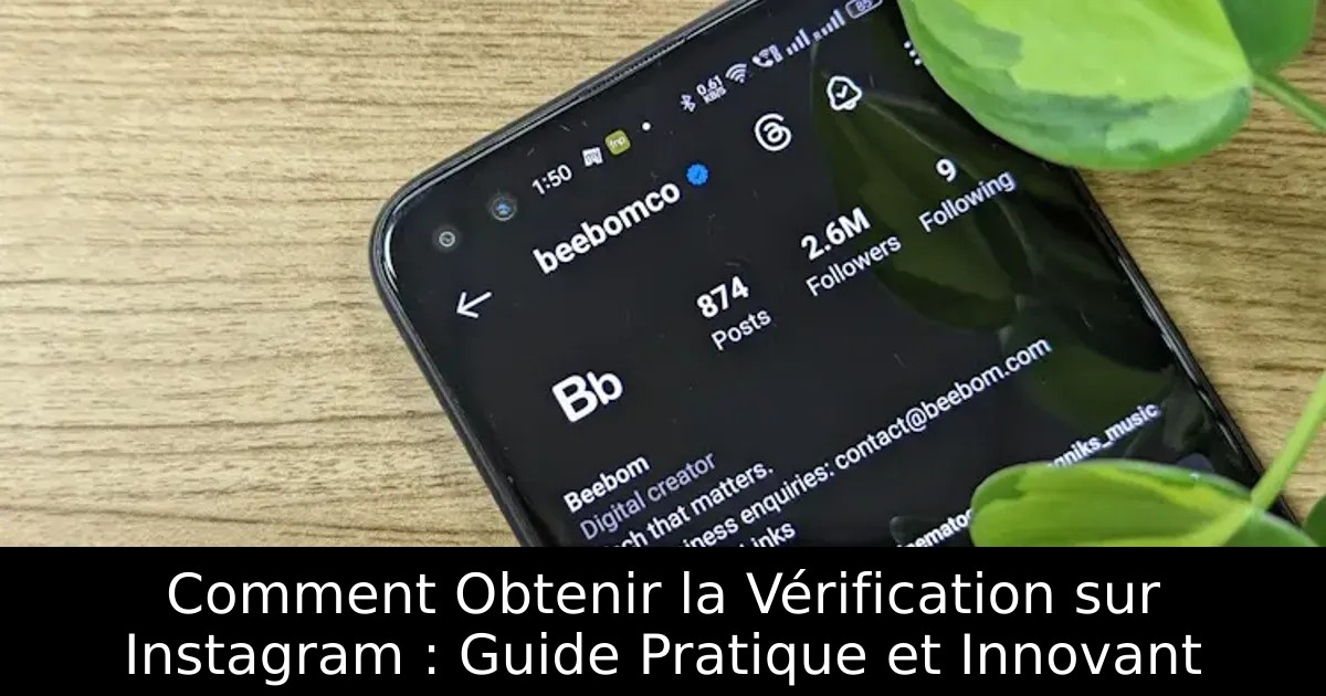 Comment Obtenir la Vérification sur Instagram : Guide Pratique et Innovant