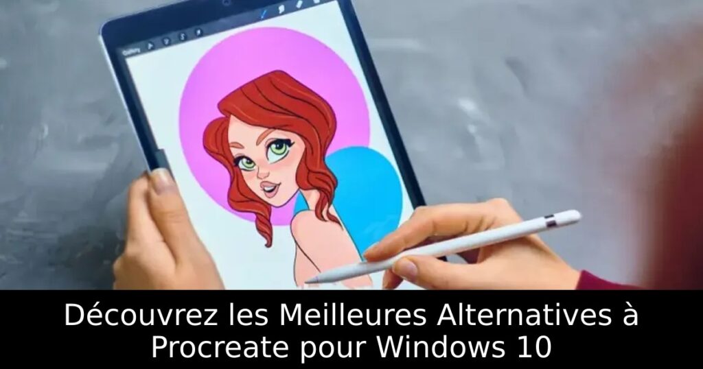 Découvrez les Meilleures Alternatives à Procreate pour Windows 10