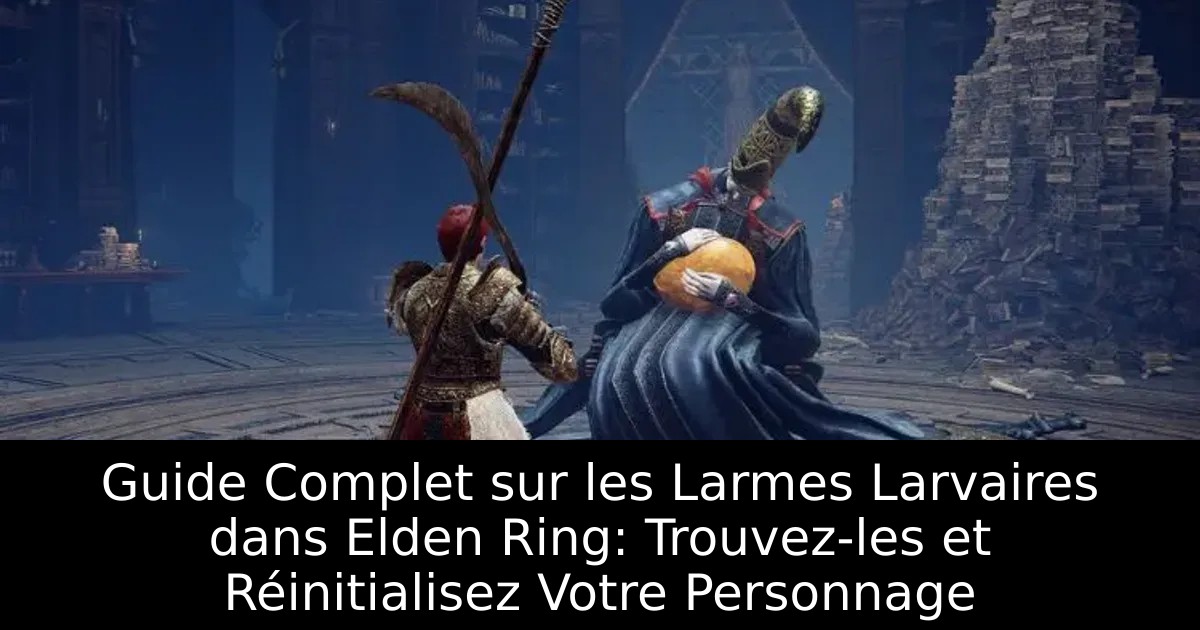 Guide Complet sur les Larmes Larvaires dans Elden Ring: Trouvez-les et Réinitialisez Votre Personnage