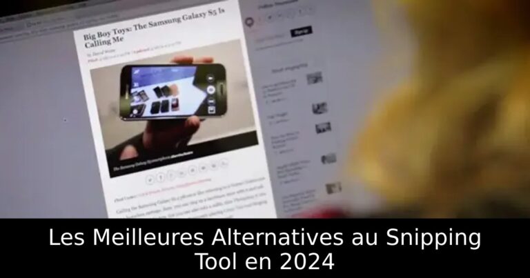 Les Meilleures Alternatives au Snipping Tool en 2024